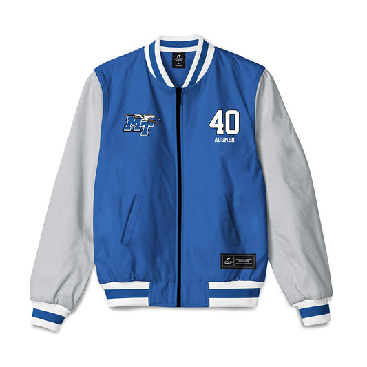 MTSU - NCAA Football : BJ Ausmer - Bomber Jacket-0
