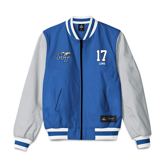 MTSU - NCAA Football : Jayson Lowe - Bomber Jacket-0