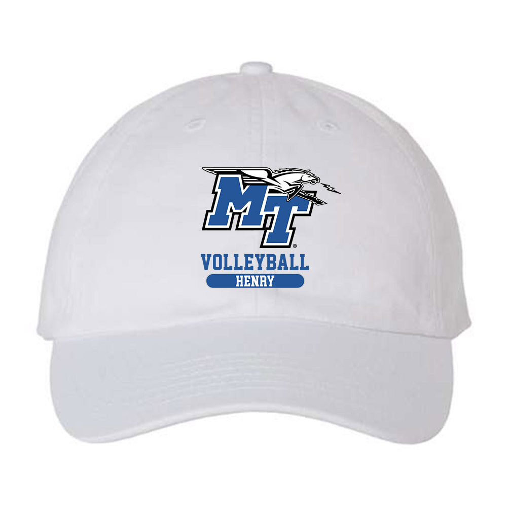 MTSU - NCAA Women's Volleyball : Sophia Henry - Dad Hat-0