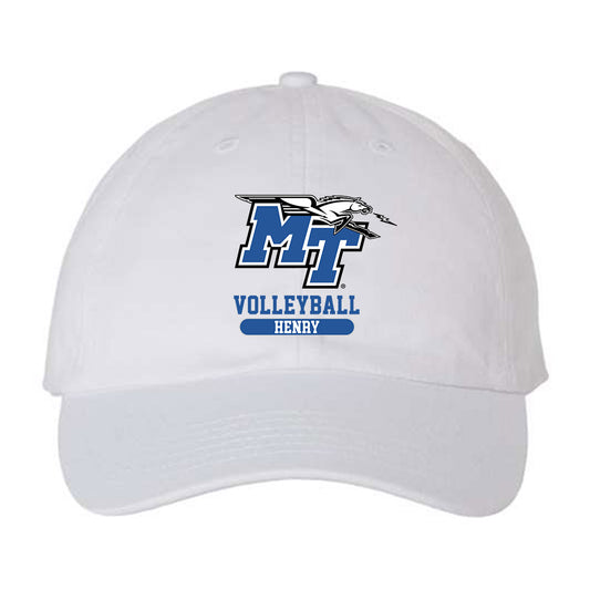 MTSU - NCAA Women's Volleyball : Sophia Henry - Dad Hat-0