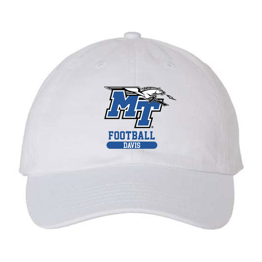 MTSU - NCAA Football : Brooklen Davis - Dad Hat-0