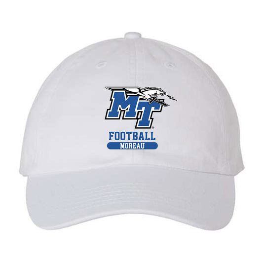 MTSU - NCAA Football : Christien Moreau - Dad Hat-0