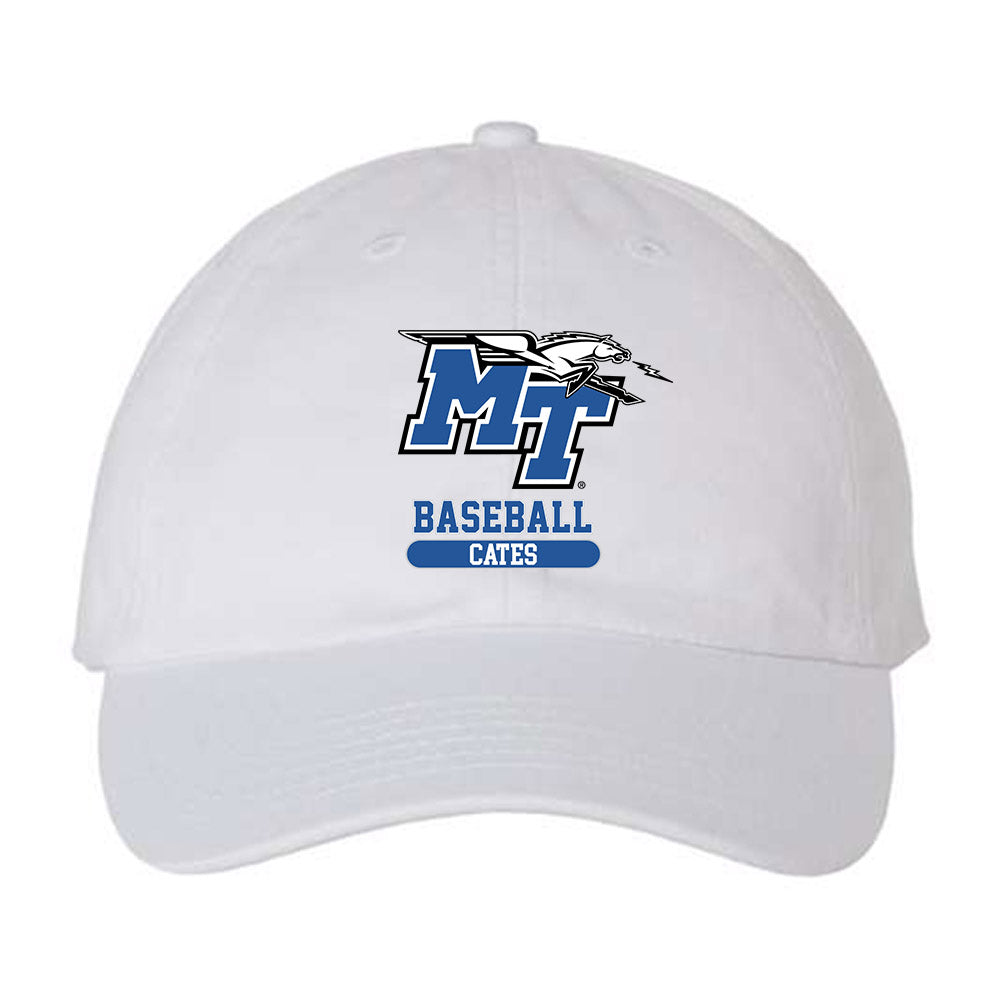 MTSU - NCAA Baseball : Cole Cates - Dad Hat-0