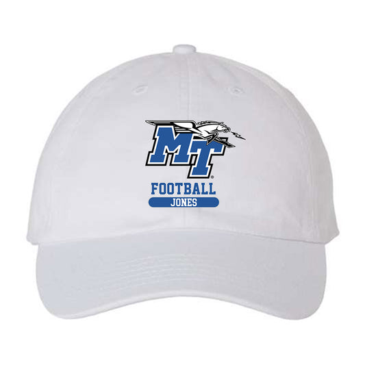 MTSU - NCAA Football : Ashton Jones - Dad Hat-0