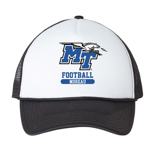MTSU - NCAA Football : Christien Moreau - Trucker Hat-0