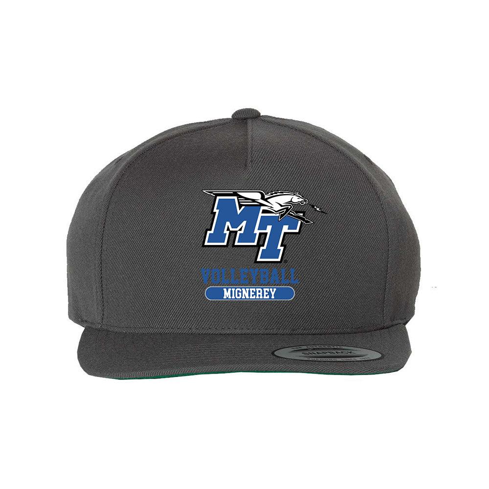 MTSU - NCAA Women's Volleyball : Kendall Mignerey - Snapback Hat-0