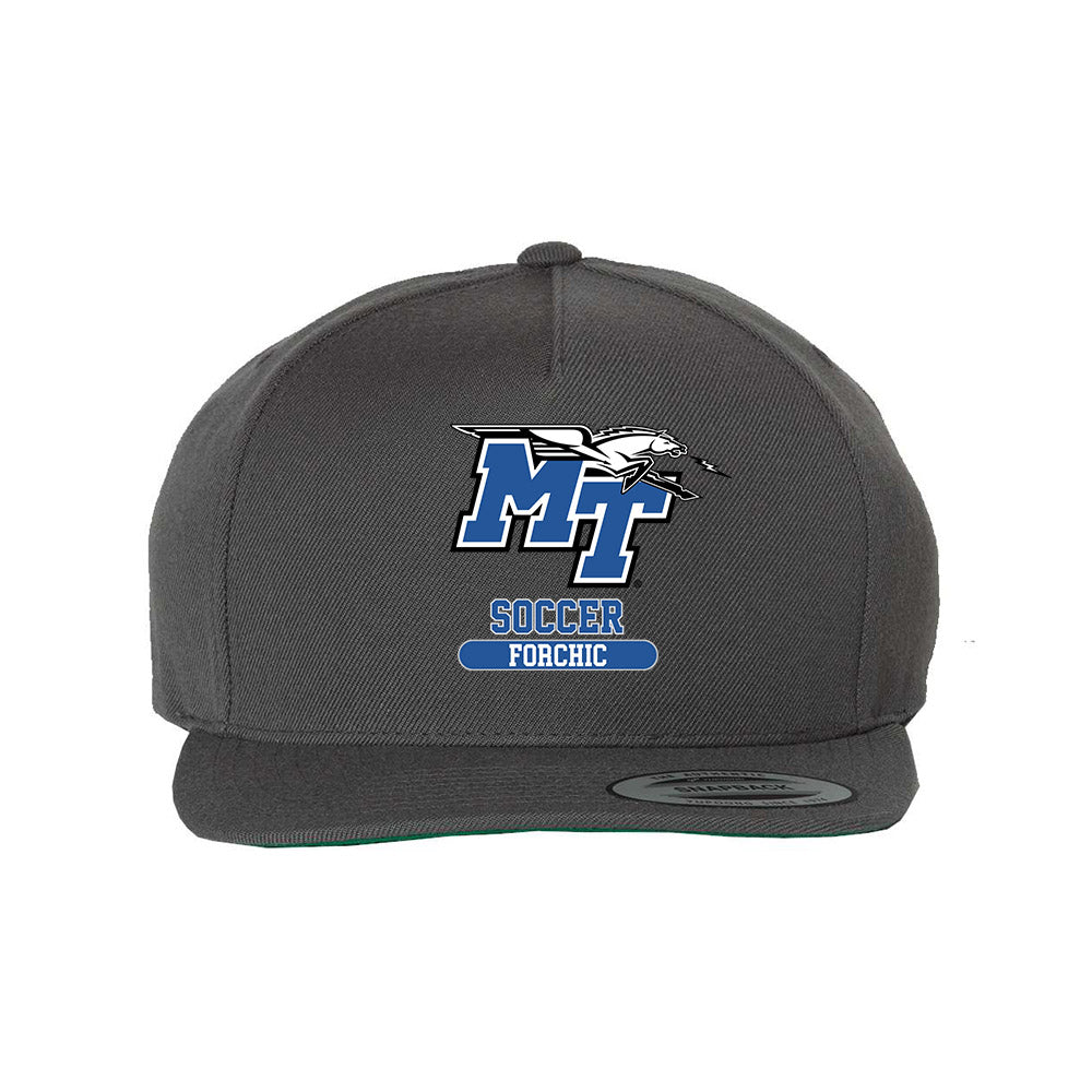 MTSU - NCAA Women's Soccer : Bryn Forchic - Snapback Hat-0