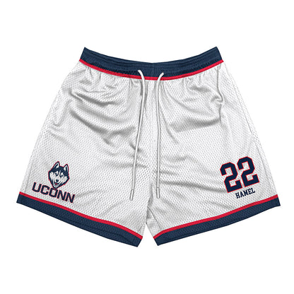 UConn - NCAA Men's Soccer : Johan Hamel - Shorts-0