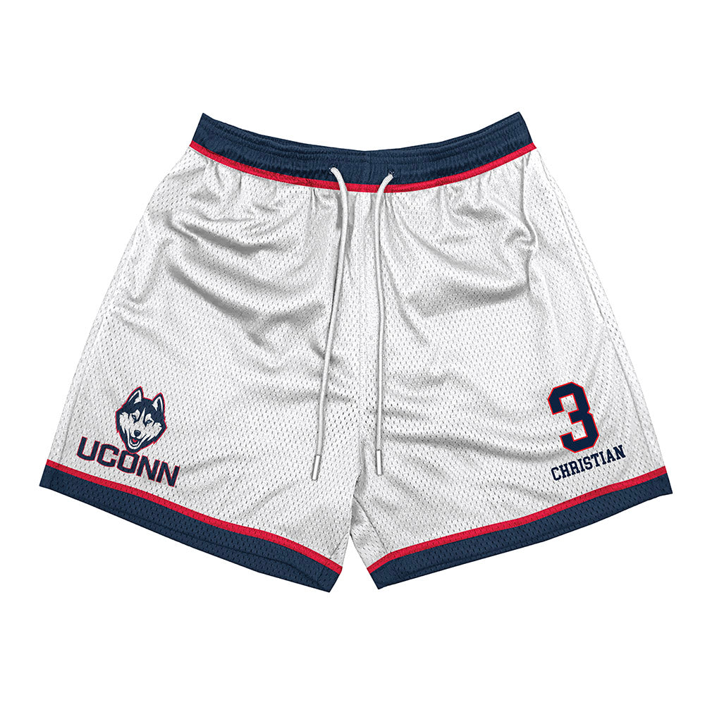 UConn - NCAA Football : Kenji Christian - Shorts-0