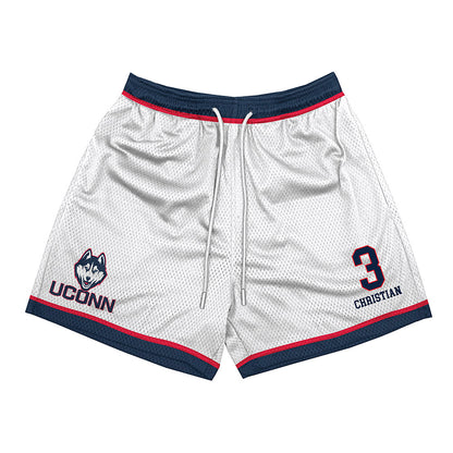 UConn - NCAA Football : Kenji Christian - Shorts-0
