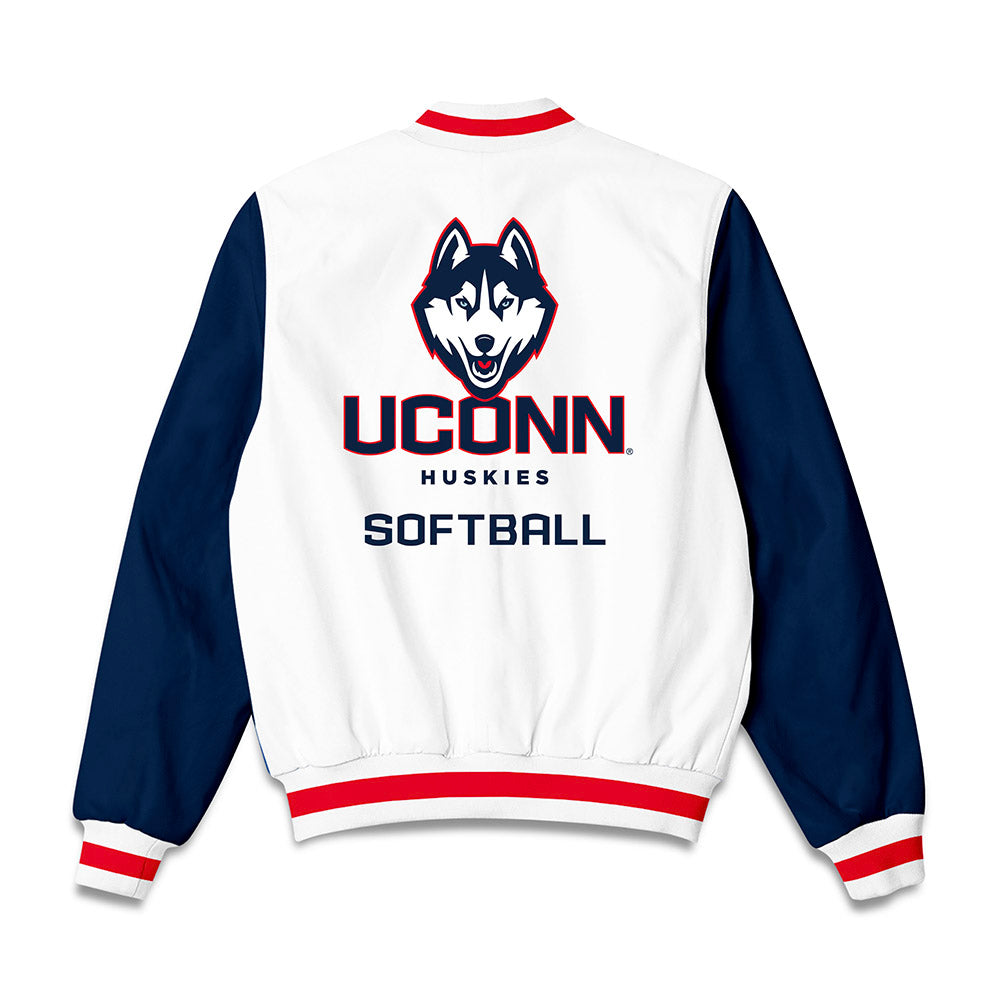 UConn - NCAA Softball : Sydnee Koosh - Bomber Jacket