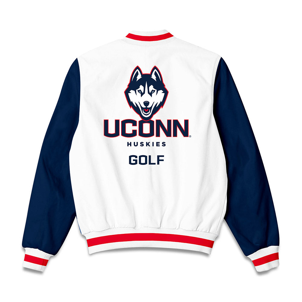 UConn - NCAA Men's Golf : Brayden Jenard - Bomber Jacket-1