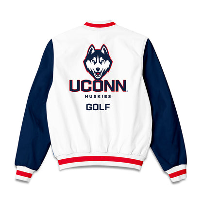 UConn - NCAA Men's Golf : Brayden Jenard - Bomber Jacket-1