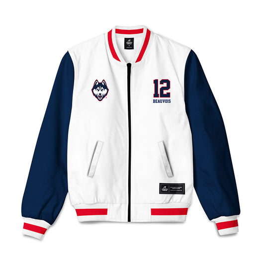 UConn - NCAA Women's Soccer : Olivia Beauvois - Bomber Jacket-0