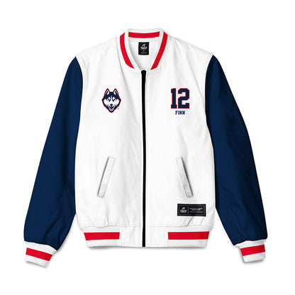 UConn - NCAA Baseball : Sean Finn - Bomber Jacket