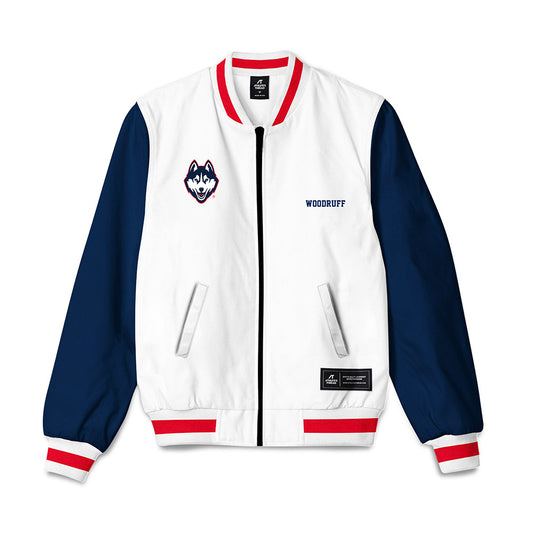 UConn - NCAA Women's Cross Country : Rachael Woodruff - Bomber Jacket-0
