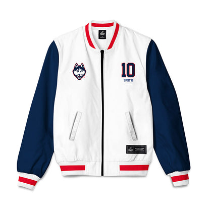 UConn - NCAA Baseball : Drew Smith - Bomber Jacket-0