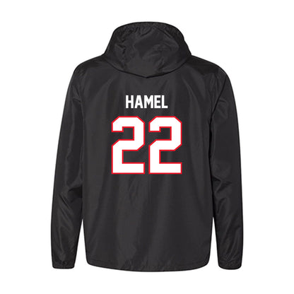 UConn - NCAA Men's Soccer : Johan Hamel - Windbreaker-1