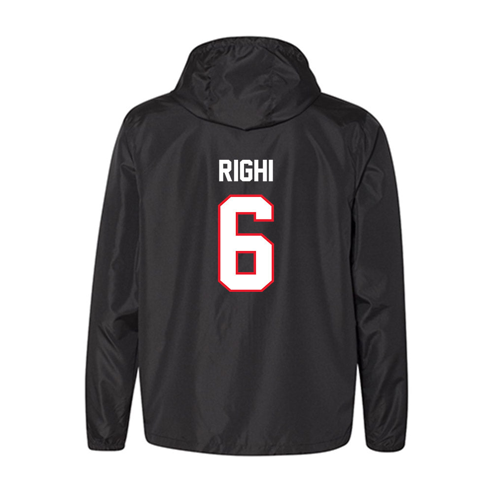 UConn - NCAA Baseball : Camden Righi - Windbreaker-1