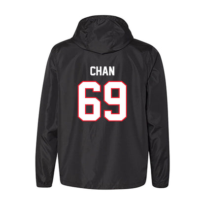 UConn - NCAA Football : Ty Chan - Windbreaker-1