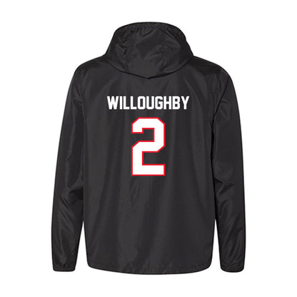 UConn - NCAA Football : Jediyah Willoughby - Windbreaker-1