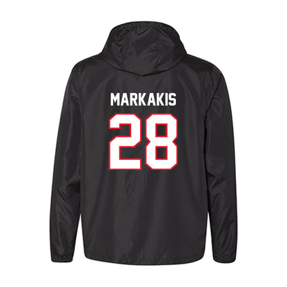 UConn - NCAA Women's Ice Hockey : Ellie Markakis - Windbreaker-1
