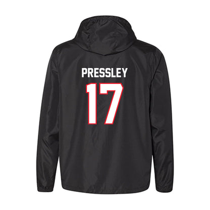 UConn - NCAA Football : Shamar Pressley - Windbreaker-1