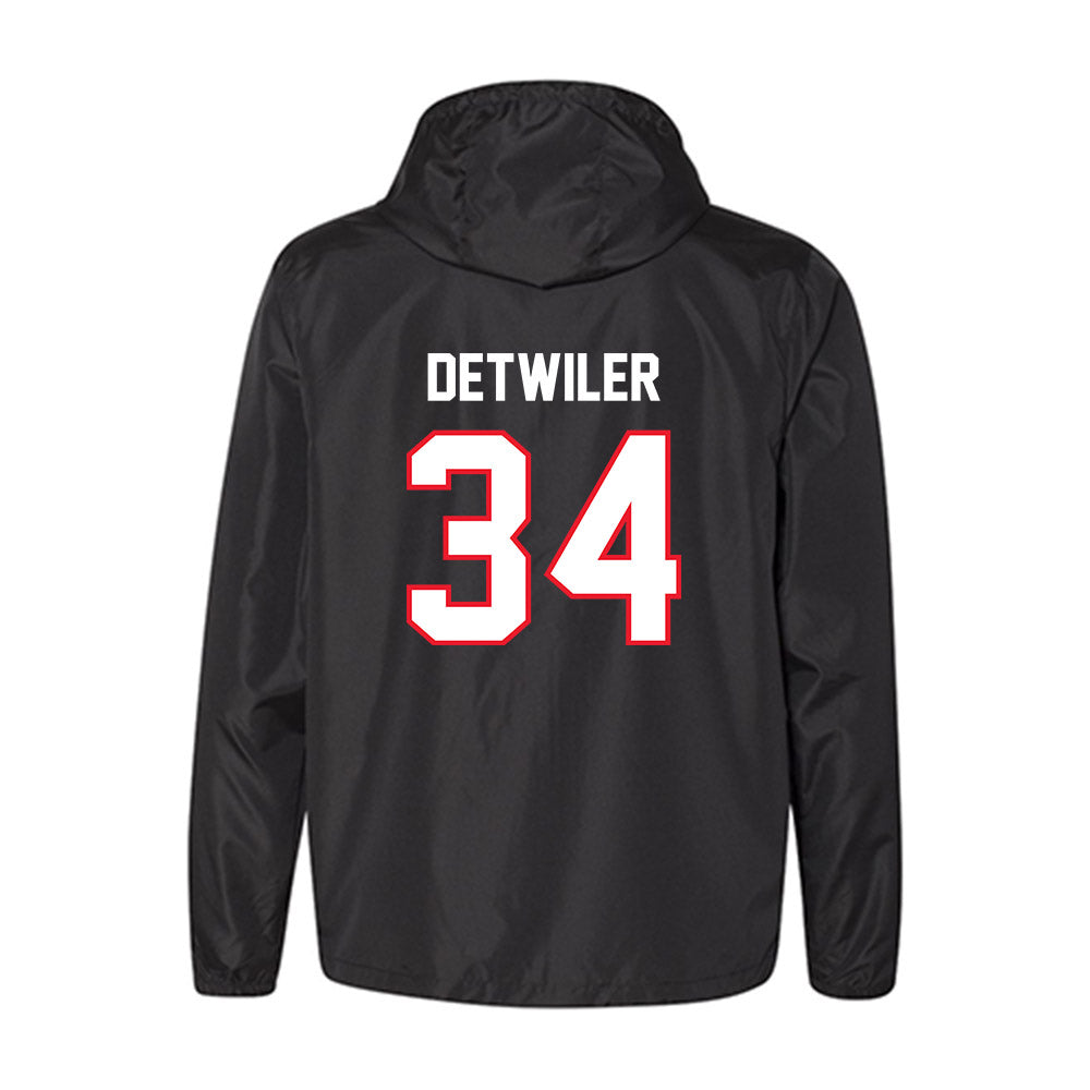 UConn - NCAA Baseball : Bryce Detwiler - Windbreaker-1