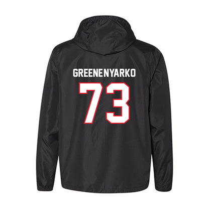 UConn - NCAA Football : Raphael Greene-Nyarko - Windbreaker-1