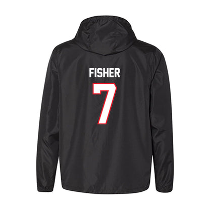 UConn - NCAA Women's Basketball : Kelis Fisher - Windbreaker-1