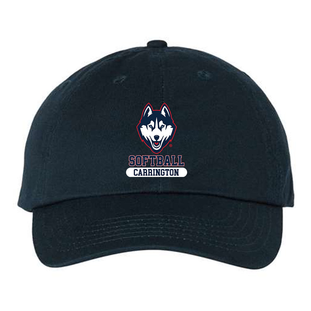 UConn - NCAA Softball : Grace Carrington - Dad Hat-0