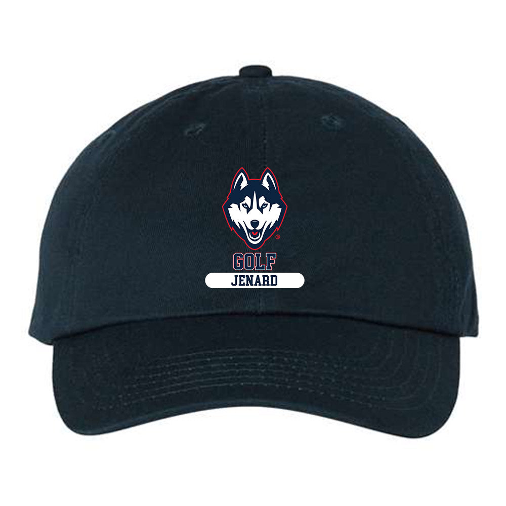 UConn - NCAA Men's Golf : Brayden Jenard - Dad Hat-0