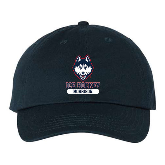 UConn - NCAA Men's Ice Hockey : Charlie Morrison - Dad Hat-0