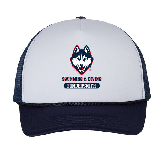 UConn - NCAA Women's Swimming & Diving : Julia Fondersmith - Trucker Hat-0