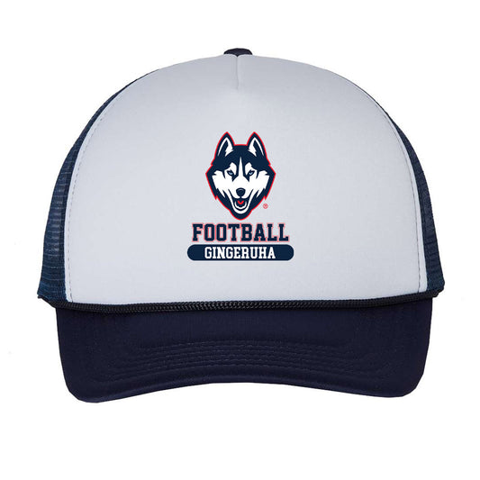 UConn - NCAA Football : Jonathan Gingeruha - Trucker Hat-0