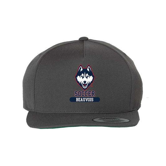 UConn - NCAA Women's Soccer : Olivia Beauvois - Snapback Hat-0