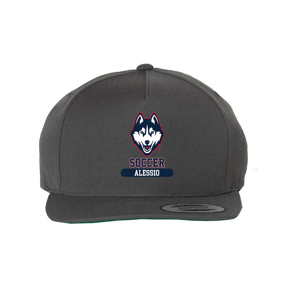 UConn - NCAA Men's Soccer : Preston Alessio - Snapback Hat-0