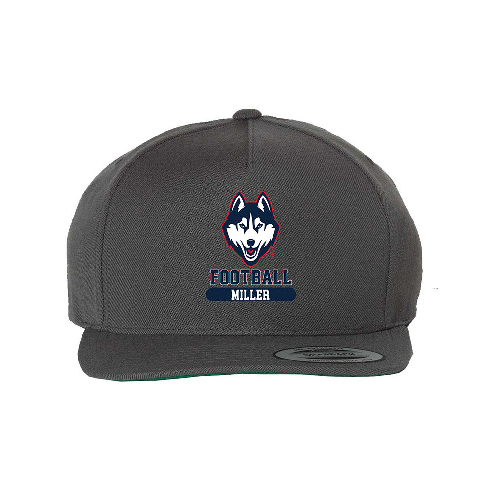 UConn - NCAA Football : Stephen Miller - Snapback Hat-0