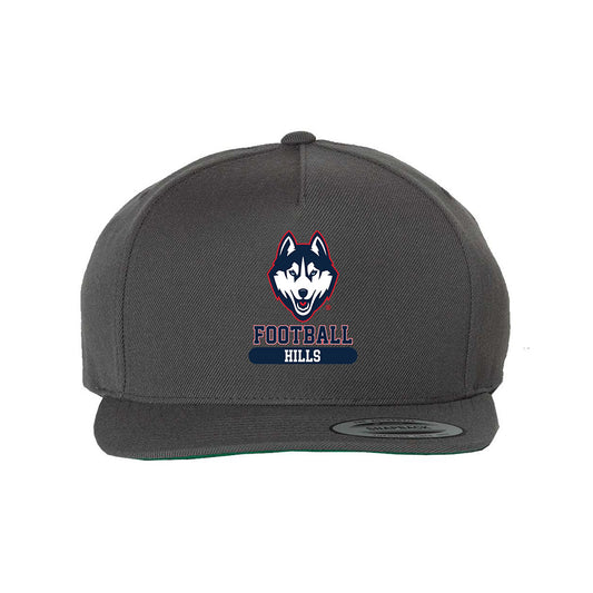 UConn - NCAA Football : Melvin Hills - Snapback Hat-0