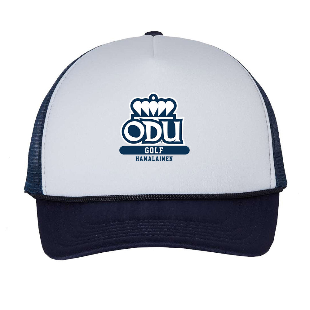 Old Dominion - NCAA Men's Golf : Vertti Hamalainen - Trucker Hat-0