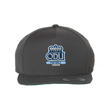 Old Dominion - NCAA Football : TJ Johnson - Snapback Hat-0
