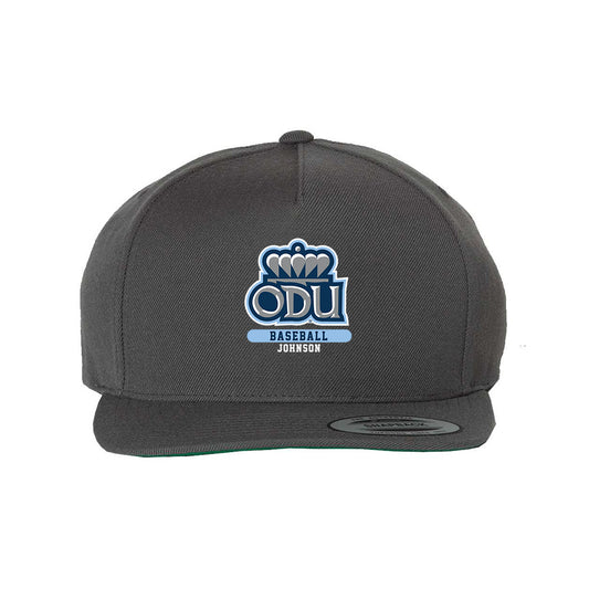 Old Dominion - NCAA Baseball : Will Johnson - Snapback Hat-0