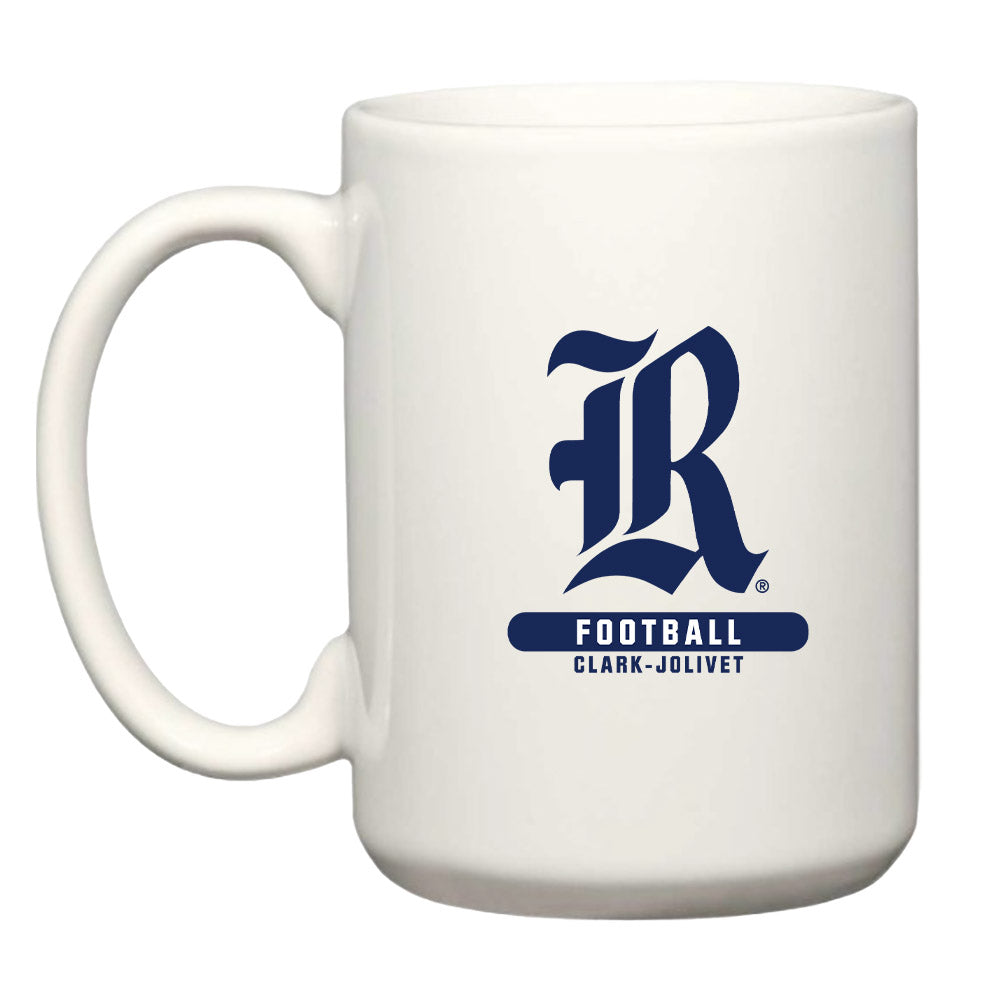 Rice - NCAA Football : Christopher Clark-Jolivet - Coffee Mug-0