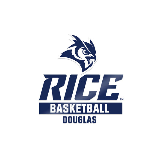 Rice - NCAA Women's Basketball : Reychel Douglas - Sticker-0