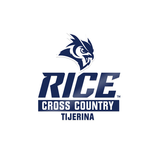 Rice - NCAA Men's Cross Country : Ben Tijerina - Sticker-0