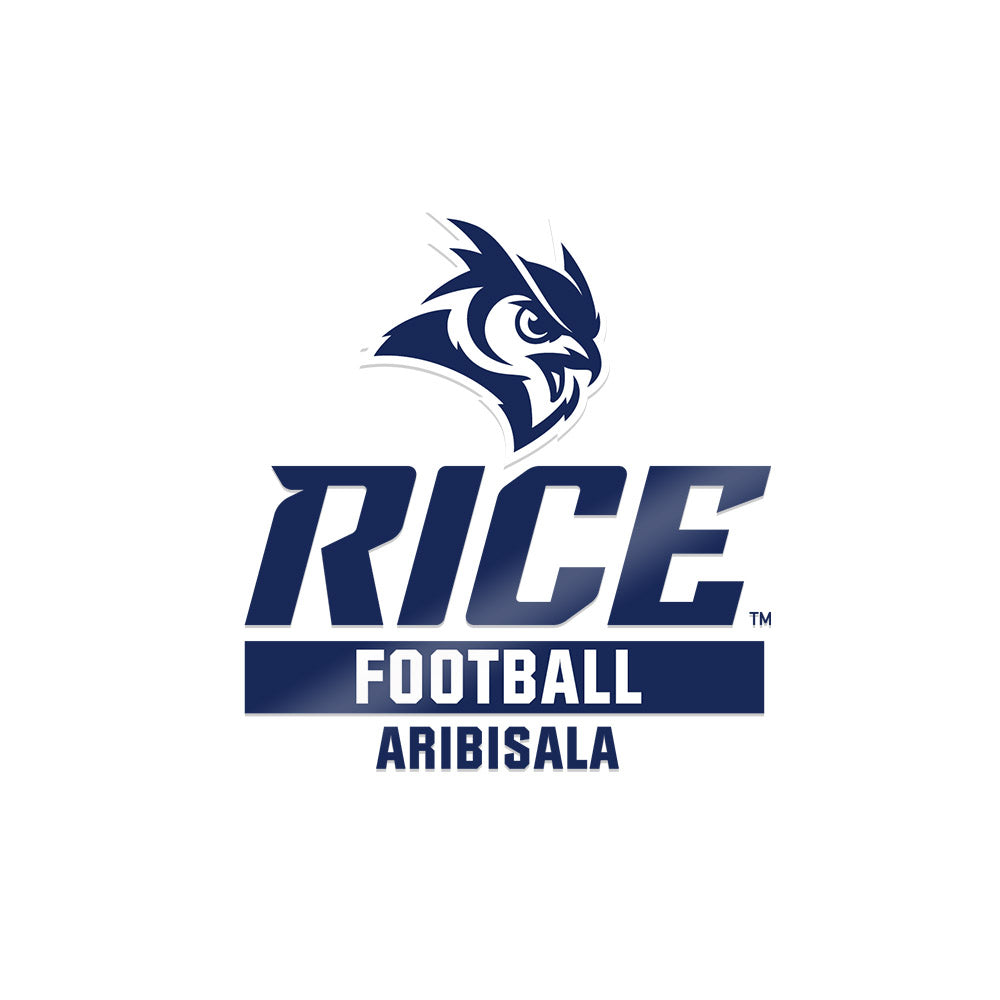 Rice - NCAA Football : Matthew Aribisala - Sticker-0