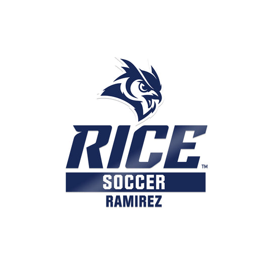 Rice - NCAA Women's Soccer : Elliana Ramirez - Sticker-0