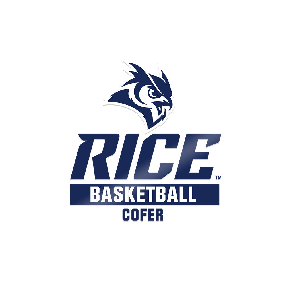 Rice - NCAA Women's Basketball : Paige Cofer - Sticker-0