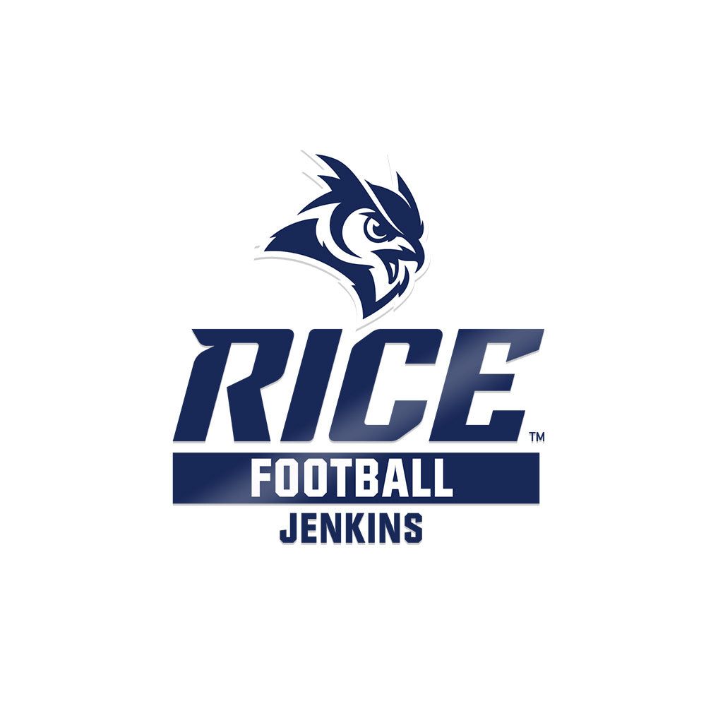 Rice - NCAA Football : DeReyon Jenkins - Sticker-0