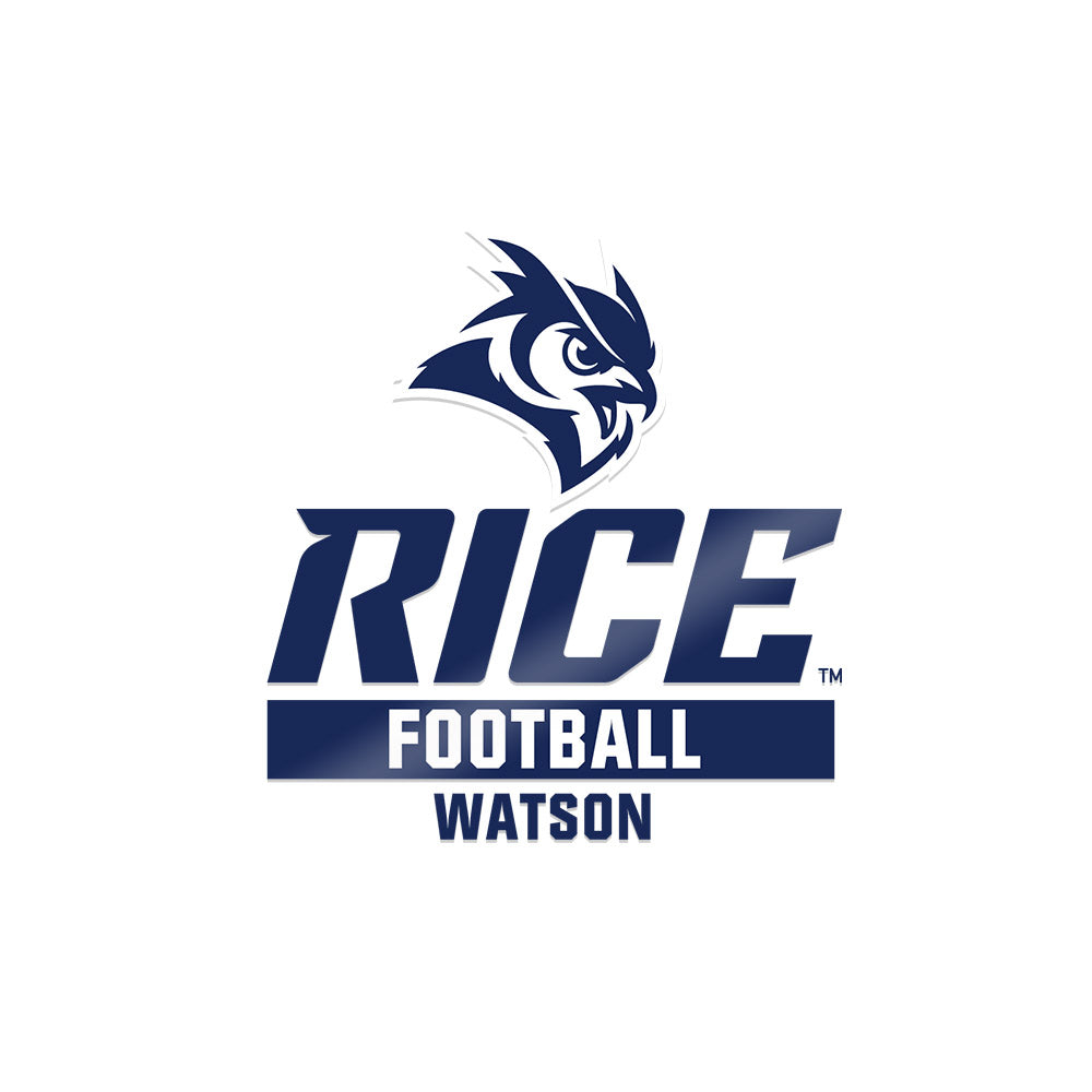 Rice - NCAA Football : Tariq Watson - Sticker-0